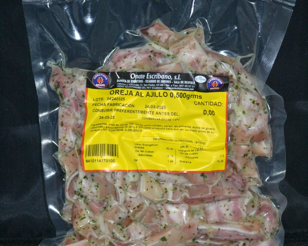 Oreja ajillo 0.500g