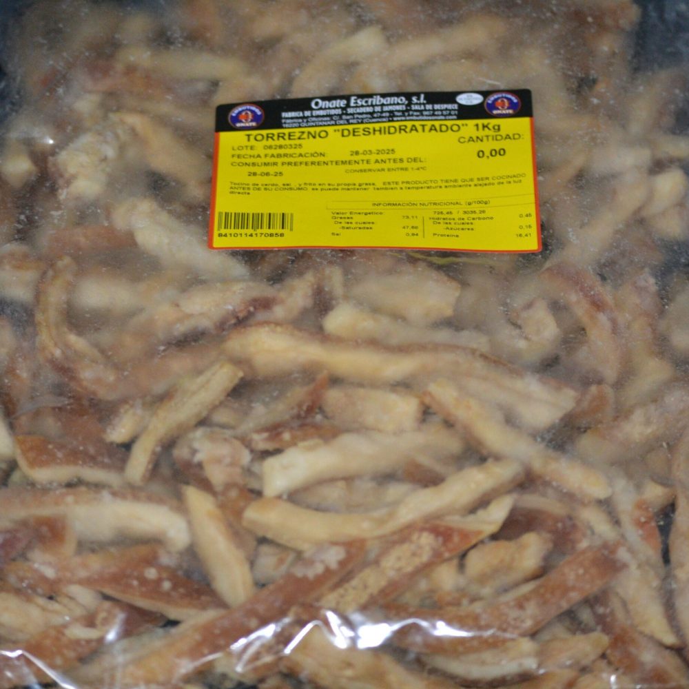Torrezno deshidratado 1kg